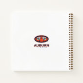 Auburn University | Auburn Tigers Notizblock (Rückseite)
