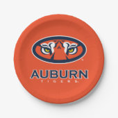 Auburn University | Auburn Tigers Pappteller (Vorderseite)