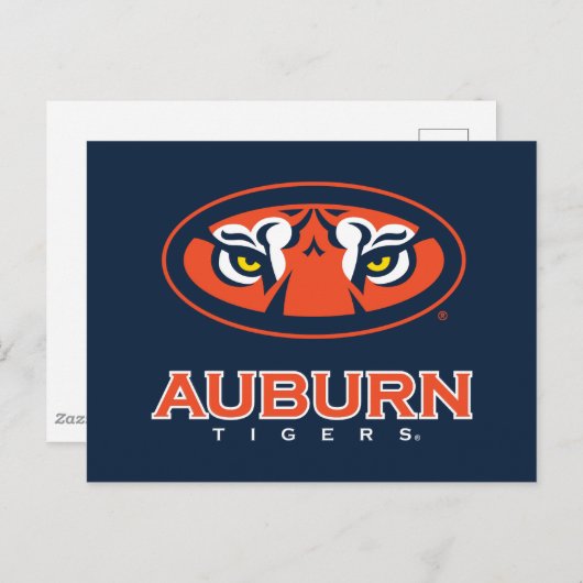 Auburn University | Auburn Tigers Postkarte (Vorne/Hinten)