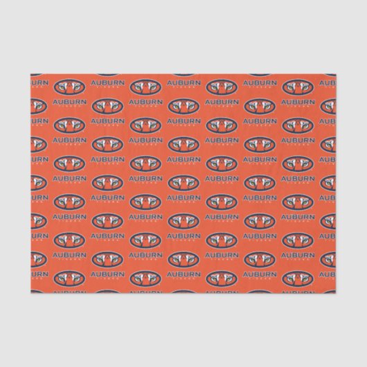 Auburn University | Auburn Tigers Seidenpapier (Vorderseite)