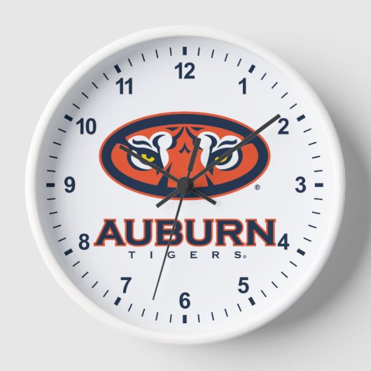 Auburn University | Auburn Tigers Uhr (Vorderseite)