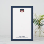 Auburn University | Auburn UA Logo Briefpapier (Stehend Vorderseite)