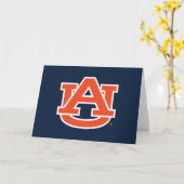 Auburn University | Auburn UA Logo Karte (Gelbe Blume)