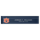 Auburn University | Auburn UA Logo Namensplakette (Vorderseite)