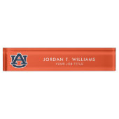 Auburn University | Auburn UA Logo Namensplakette (Vorderseite)