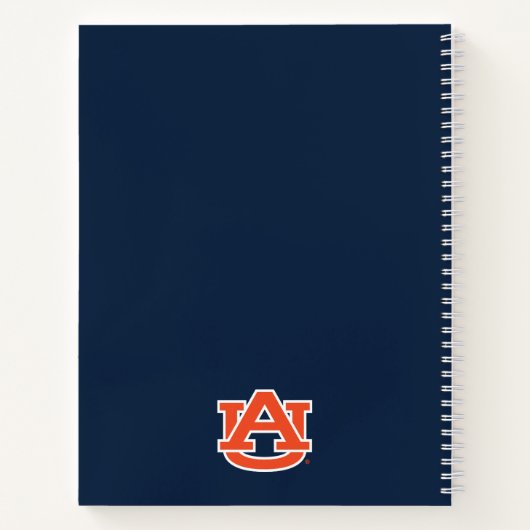 Auburn University | Auburn UA Logo Notizblock (Rückseite)