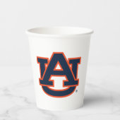 Auburn University | Auburn UA Logo Pappbecher (Vorderseite)