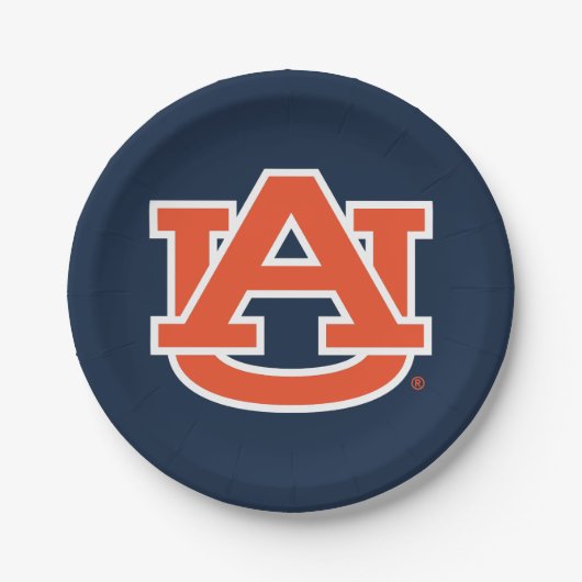 Auburn University | Auburn UA Logo Pappteller (Vorderseite)