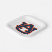 Auburn University | Auburn UA Logo Pappteller (Gewinkelt)