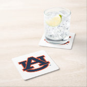 Auburn University | Auburn UA Logo Rechteckiger Pappuntersetzer (Vor Ort)