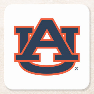 Auburn University   Auburn UA Logo Rechteckiger Pappuntersetzer