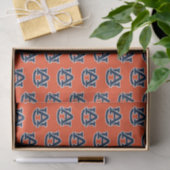 Auburn University | Auburn UA Logo Seidenpapier (Geschenk)