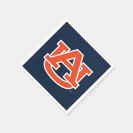 Auburn University | Auburn UA Logo Serviette (Ecke)
