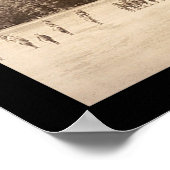 Auburn University Foto 1918 Poster (Ecke)