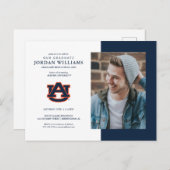 Auburn University | Future Auburn Grad Ankündigungspostkarte (Vorne/Hinten)