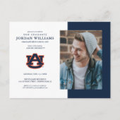 Auburn University | Future Auburn Grad Ankündigungspostkarte (Vorderseite)