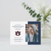 Auburn University | Future Auburn Grad Ankündigungspostkarte (Stehend Vorderseite)