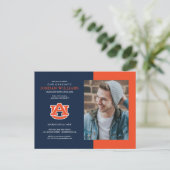 Auburn University | Future Grad Ankündigungspostkarte (Stehend Vorderseite)