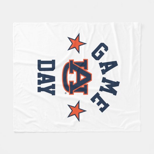Auburn University Game Day Fleecedecke (Vorderseite (Horizontal))