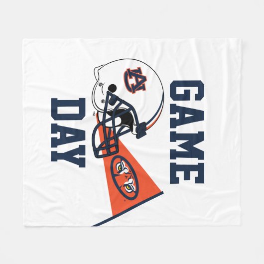 Auburn University Game Day Fleecedecke (Vorderseite (Horizontal))