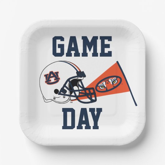 Auburn University Game Day Pappteller (Vorderseite)
