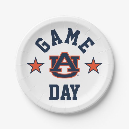 Auburn University Game Day Pappteller (Vorderseite)