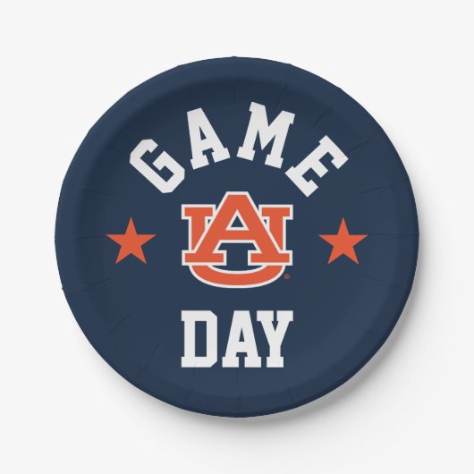 Auburn University Game Day Pappteller (Vorderseite)