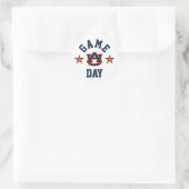 Auburn University Game Day Runder Aufkleber (Tasche)