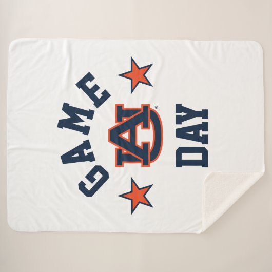 Auburn University Game Day Sherpadecke (Vorderseite (Horizontal))