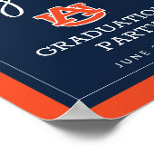 Auburn University | Graduierungspartei Poster (Ecke)