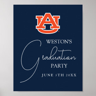 Auburn University Graduierungspartei Poster