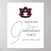 Auburn University | Graduierungspartei Poster (Vorne)