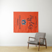 Auburn University | Graduierungspartei Wandteppich (Beispiel (Horizontal))