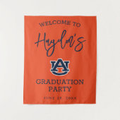 Auburn University | Graduierungspartei Wandteppich (Vorderseite)