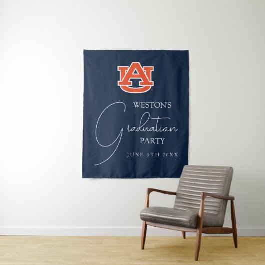 Auburn University | Graduierungspartei Wandteppich (Beispiel)