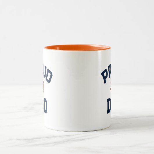 Auburn University "Proud Vater" Zweifarbige Tasse (Mittel)