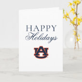 Auburn University | Urlaub Karte (Gelbe Blume)