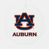 Auburn University | Urlaub Ornament Aus Metall (Vorderseite)