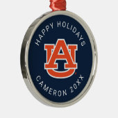 Auburn University | Urlaub Ornament Aus Metall (Rechts)