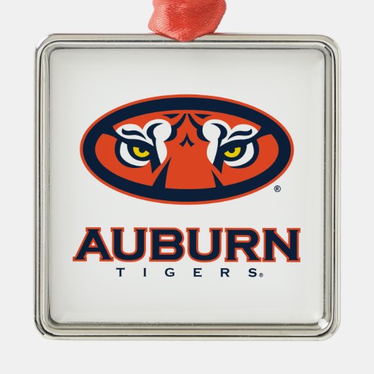 Auburn University | Urlaub Ornament Aus Metall (Vorne)