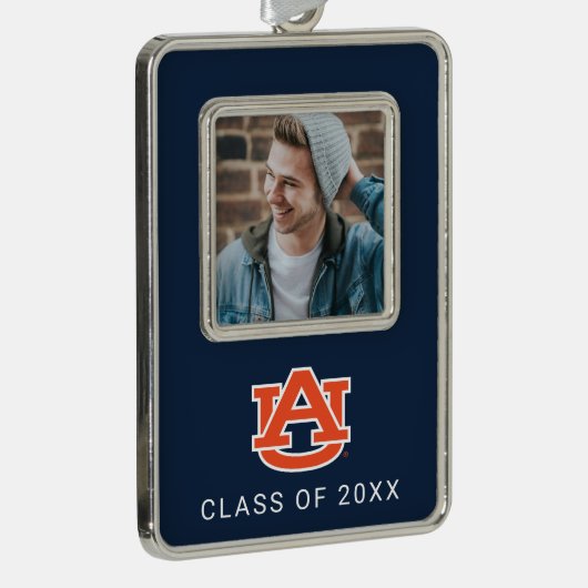 Auburn University | Urlaub Rahmen-Ornament Silber (Rechts)