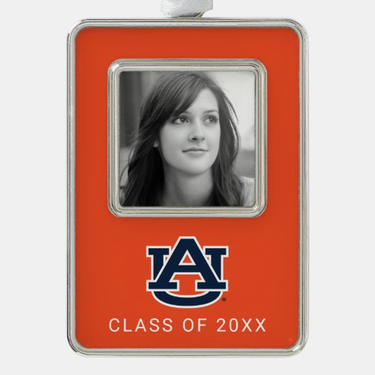 Auburn University | Urlaub Rahmen-Ornament Silber (Vorderseite)