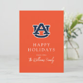 Auburn University | Urlaubsmuster Ankündigung (Stehend Vorderseite)