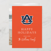 Auburn University | Urlaubsmuster Ankündigung (Vorne/Hinten)