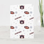 Auburn University | Urlaubsmuster Feiertagskarte (Vorderseite)