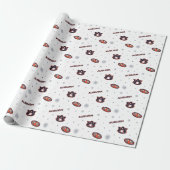 Auburn University | Urlaubsmuster Geschenkpapier (Ungerollt)