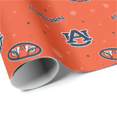 Auburn University | Urlaubsmuster Geschenkpapier (Rolleneckpunkt)