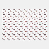 Auburn University | Urlaubsmuster Geschenkpapier Set (Vorderseite)
