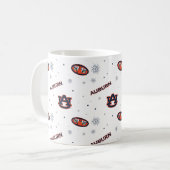 Auburn University | Urlaubsmuster Kaffeetasse (Vorderseite Links)