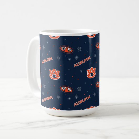 Auburn University | Urlaubsmuster Kaffeetasse (Vorderseite Links)